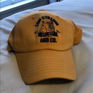 Yellow Levi Strauss Baseball Cap